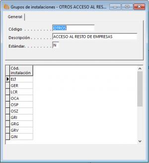 Empresas a sincronizar