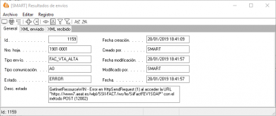 Formulario resultados