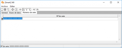 Opciones nro. serie