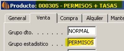 Producto PERMISO