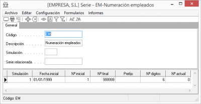 Series de numeración Series de numeración