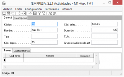 Actividades Actividades
