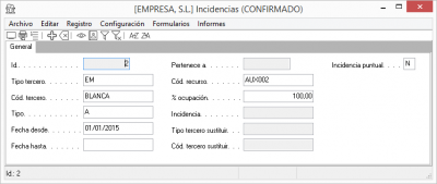 Incidencia Incidencia