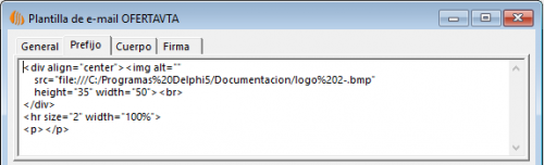 Plantilla prefijo Plantilla prefijo